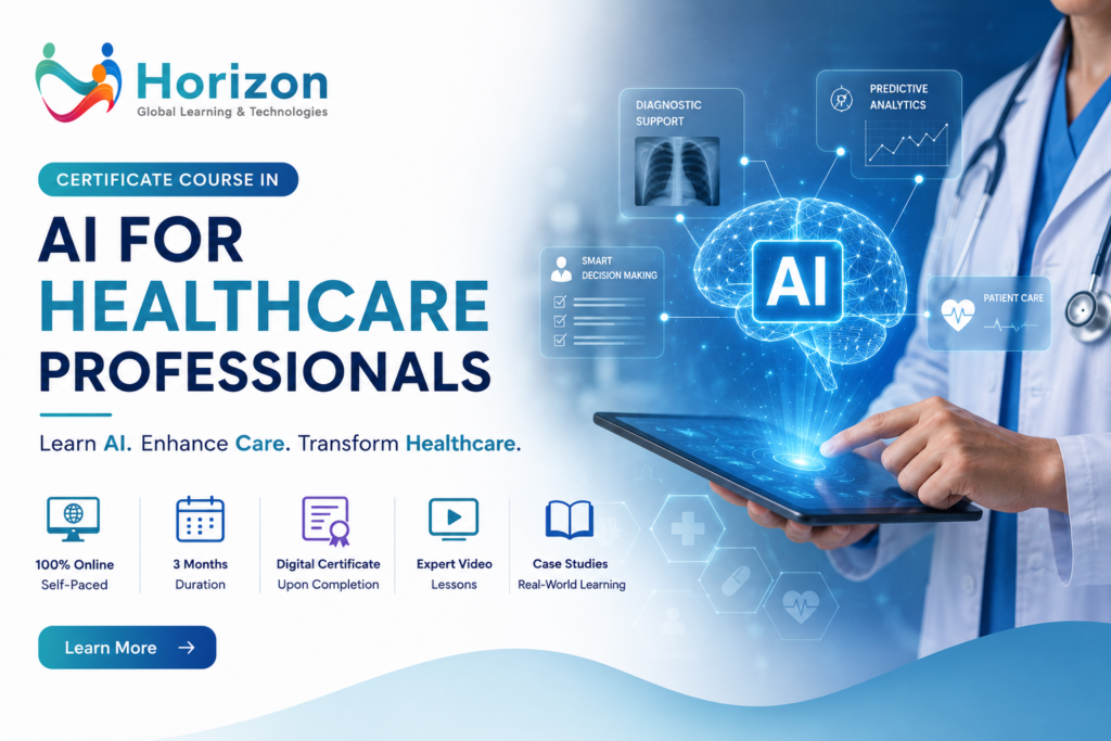 Certificate Course in AI for Healthcare Professionals