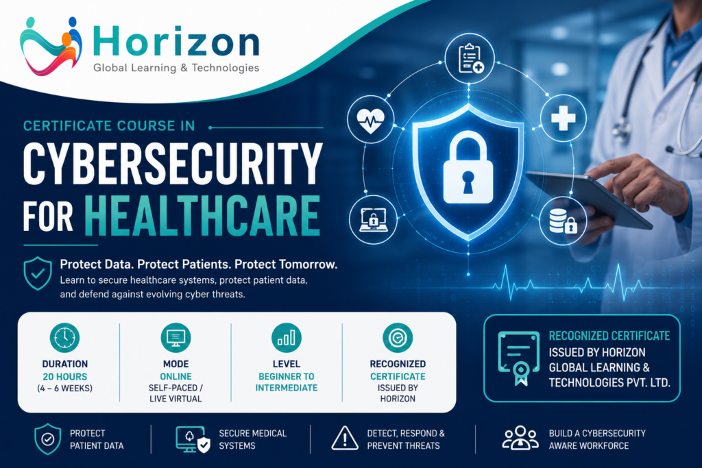 Certificate Course in Cybersecurity for Healthcare
