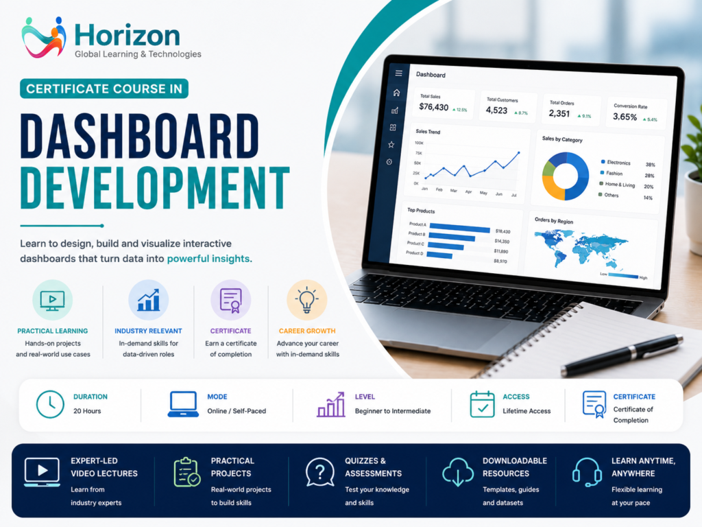 Certificate Course in Dashboard Development