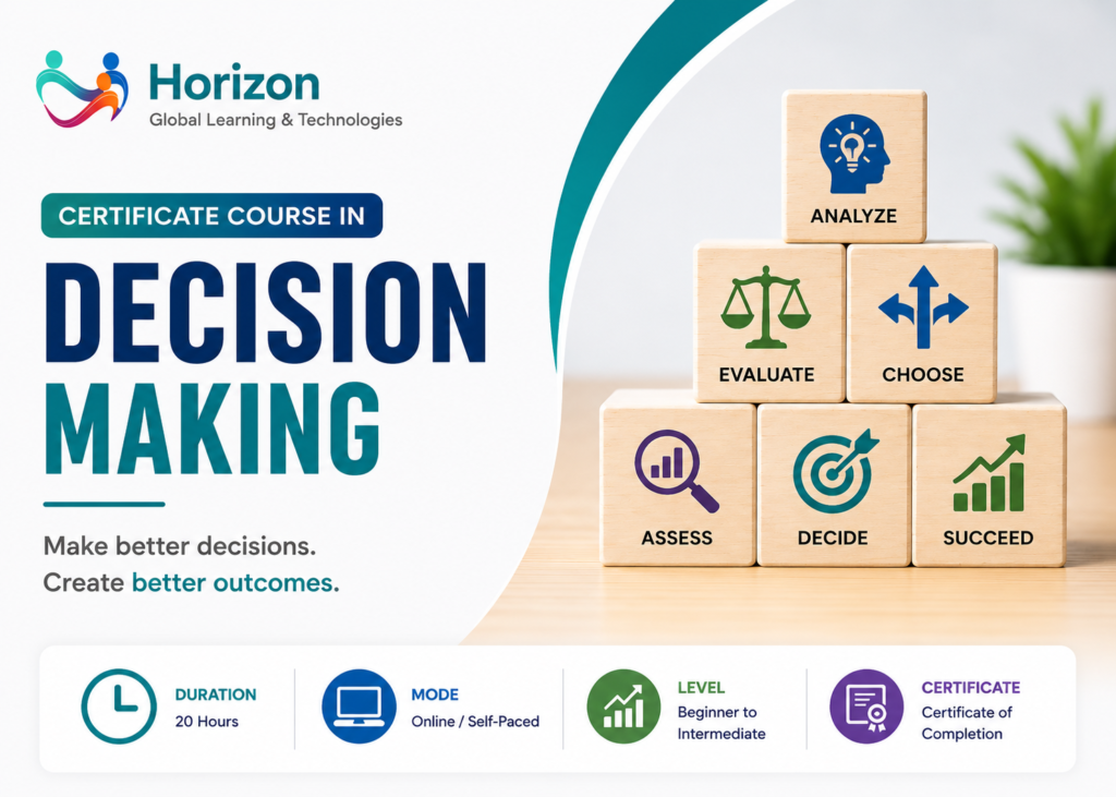 Certificate Course in Decision Making