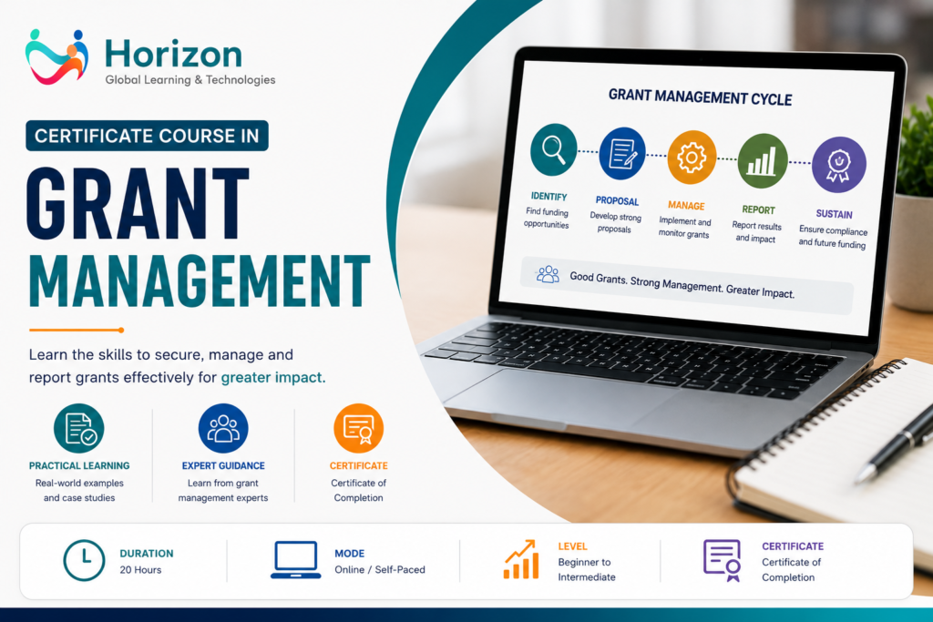 Certificate Course in Grant Management