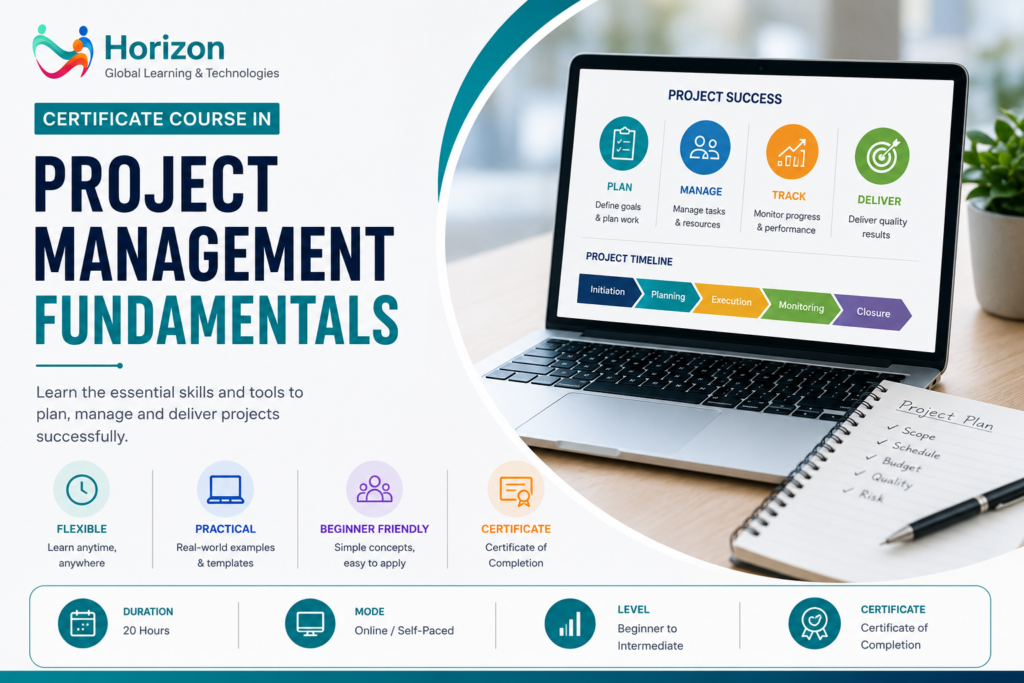 Certificate Course in Project Management Fundamentals