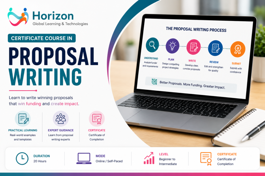 Certificate Course in Proposal Writing