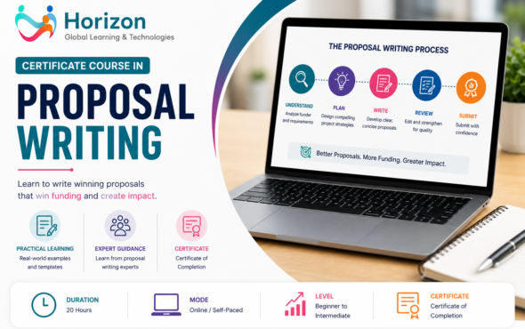 Certificate Course in Proposal Writing