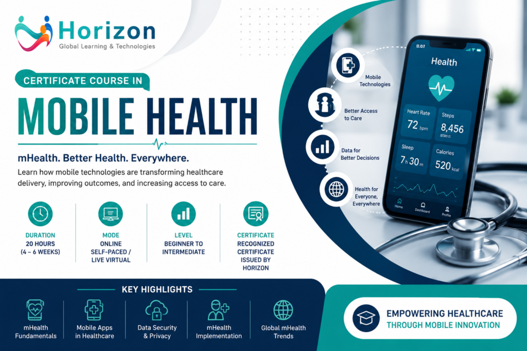 Certificate in Mobile Health